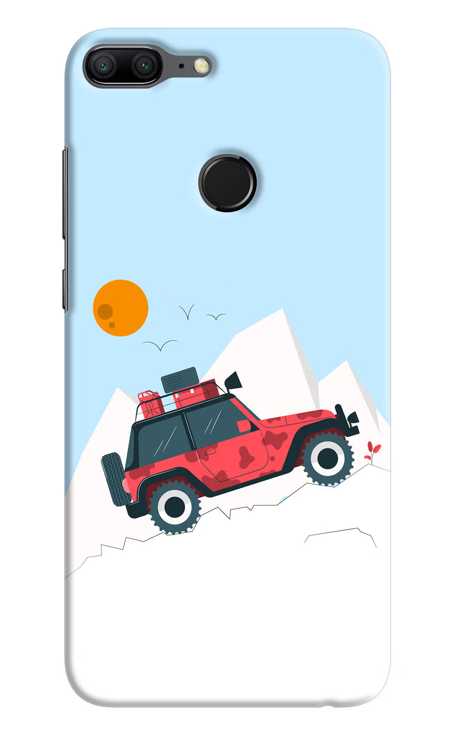 Mountain Trail Beast Honor 9 Lite Back Cover, Hard case
