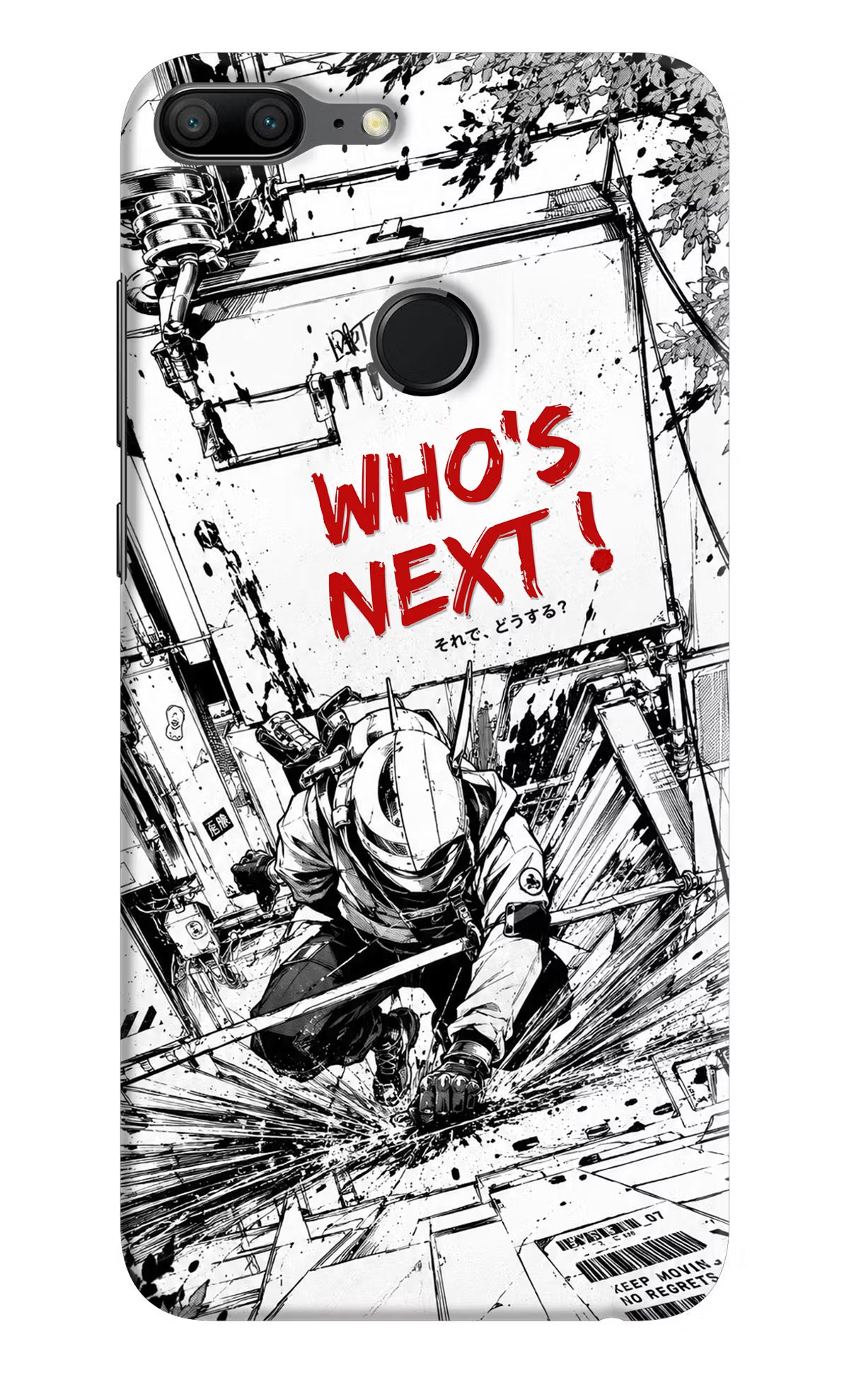Who's Next Honor 9 Lite Hard Case Back Cover by Casekaro
