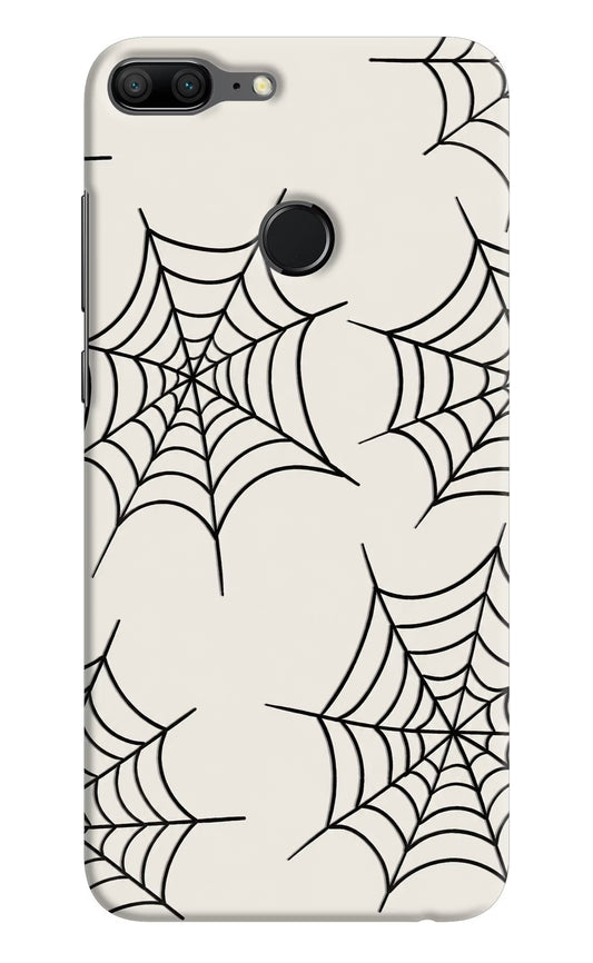 Spider Web Honor 9 Lite Hard Case Back Cover by Casekaro