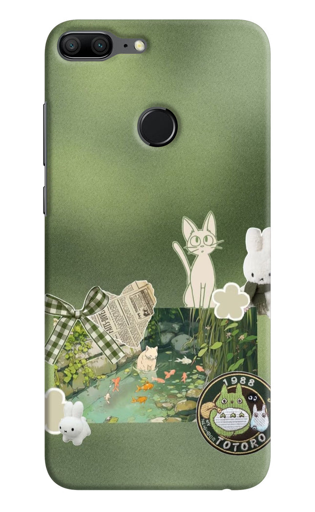 Aesthetic anime Honor 9 Lite Hard Case Back Cover by Casekaro