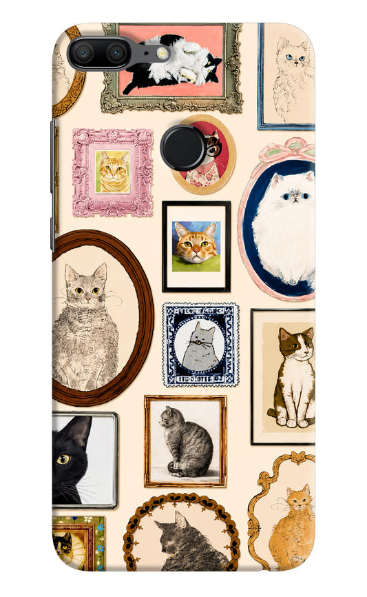 Mirror Cats Honor 9 Lite Hard Case Back Cover by Casekaro