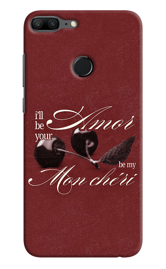 Velvet Cherry Honor 9 Lite Back Cover