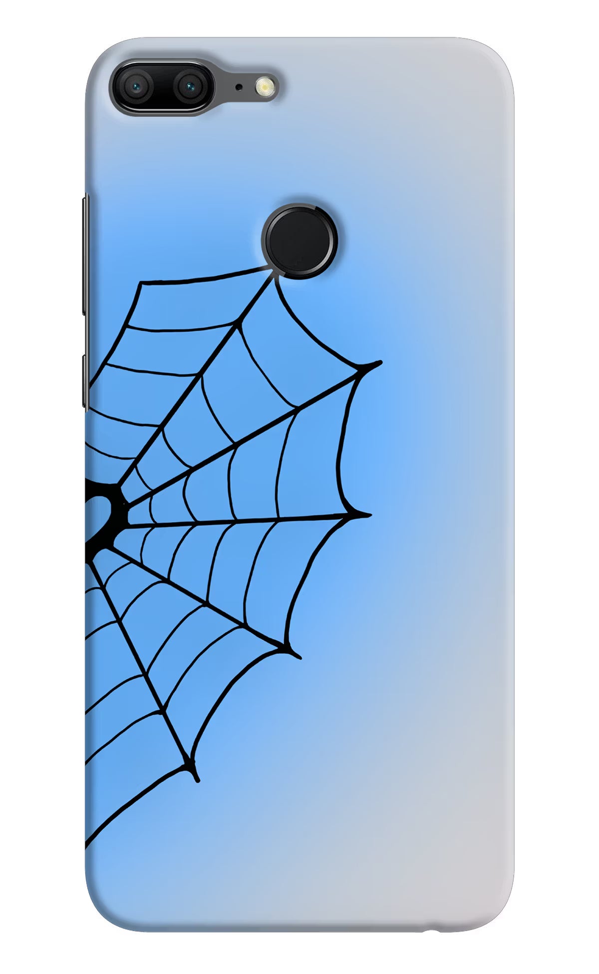 Blue Web Honor 9 Lite Back Cover