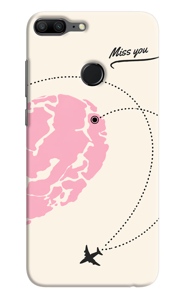 Miss Orbit Honor 9 Lite Hard Case Back Cover by Casekaro