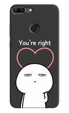 You're Right Honor 9 Lite Hard Case Back Cover by Casekaro