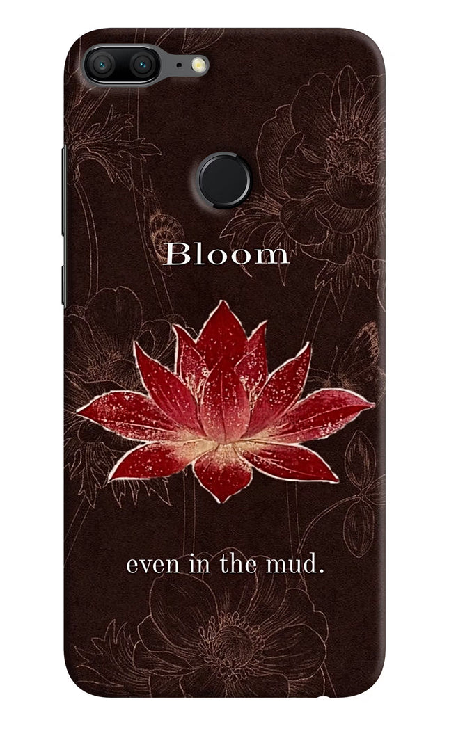 Bloom Honor 9 Lite Hard Case Back Cover by Casekaro