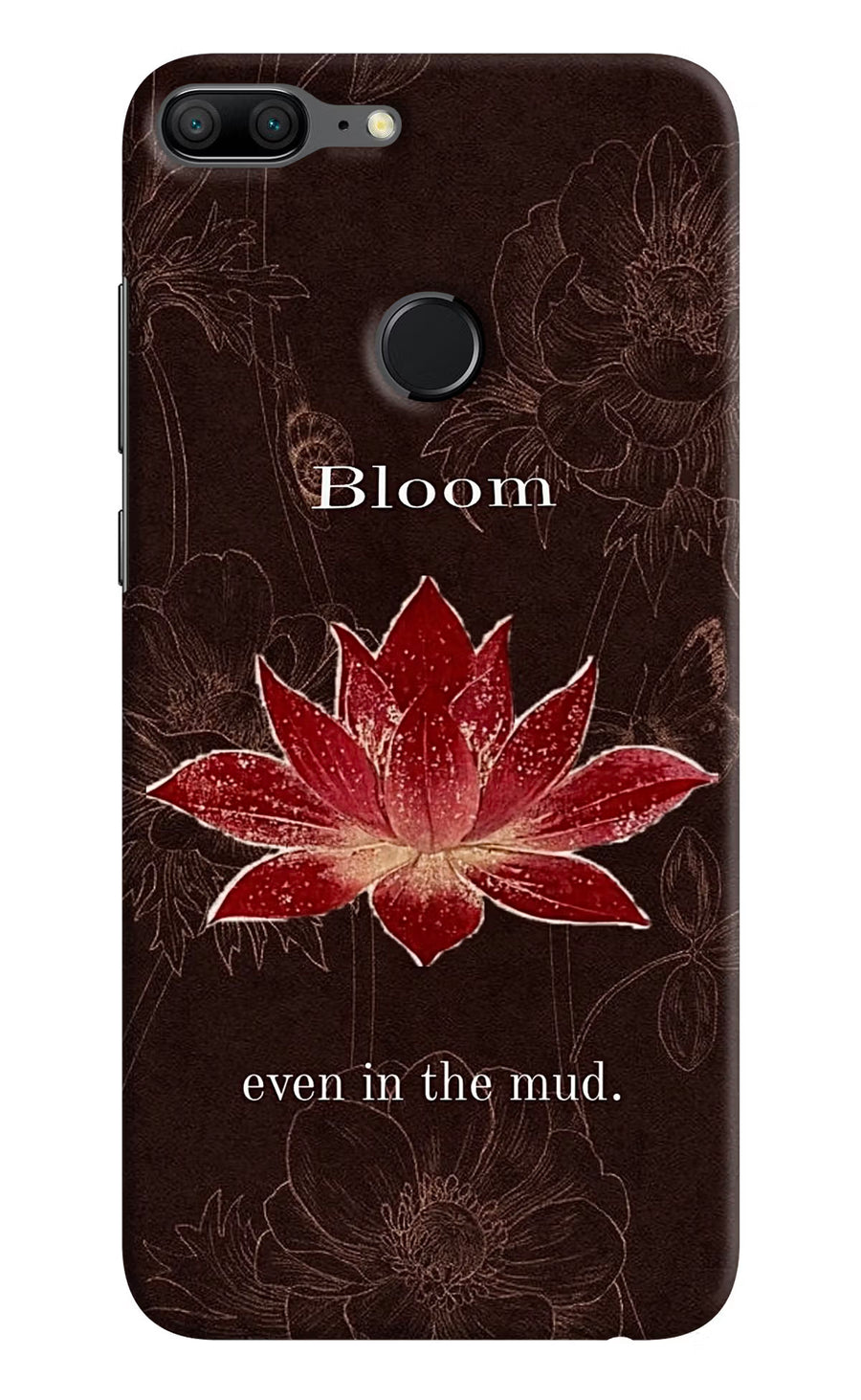 Bloom Honor 9 Lite Back Cover, Hard case