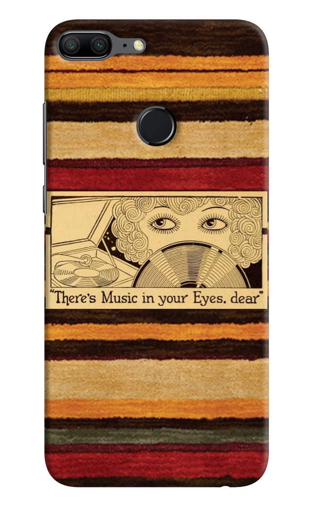 Vinyl Stripes Honor 9 Lite Hard Case Back Cover by Casekaro