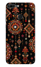 Boho Noir Honor 9 Lite Hard Case Back Cover by Casekaro