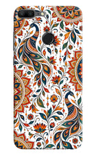 White Mayura Honor 9 Lite Back Cover