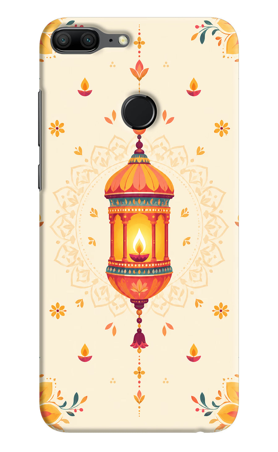 Golden Lantern Honor 9 Lite Back Cover, Hard case