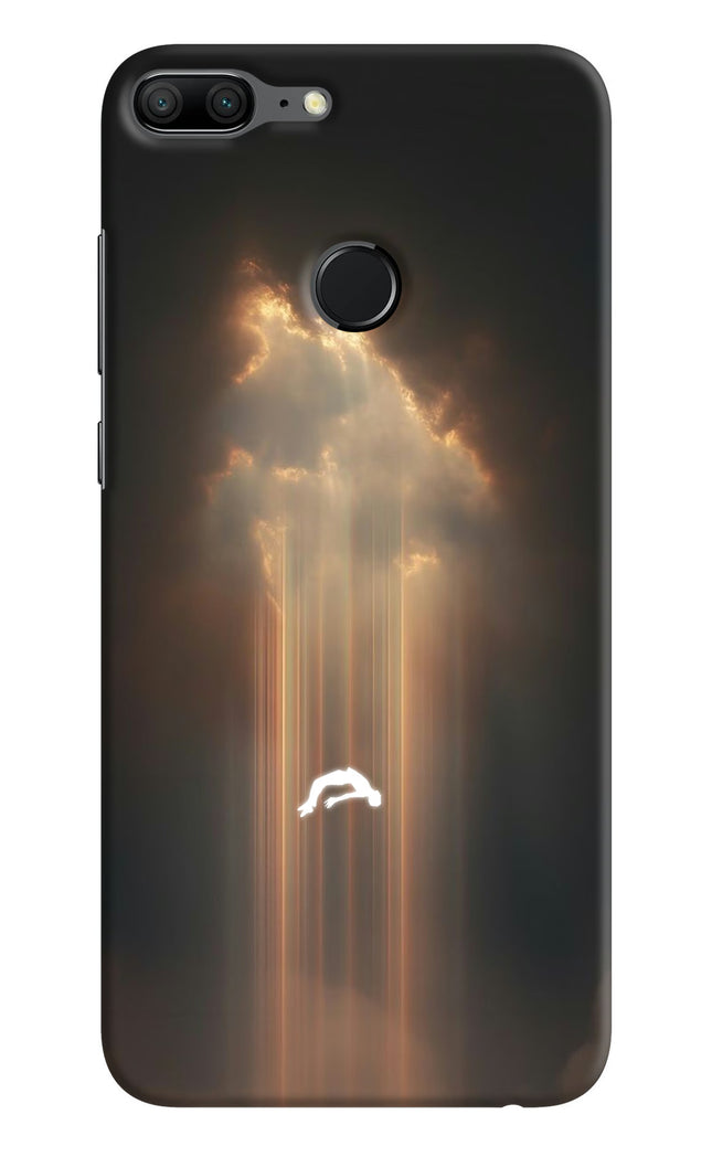 Heavenly Beam Honor 9 Lite Hard Case Back Cover by Casekaro
