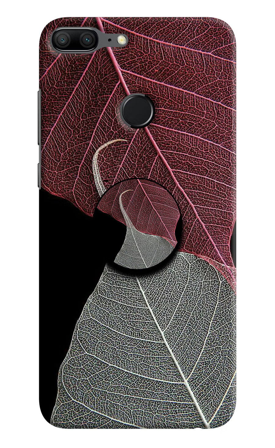 Leaf Pattern Honor 9 Lite Pop Case, Hard case
