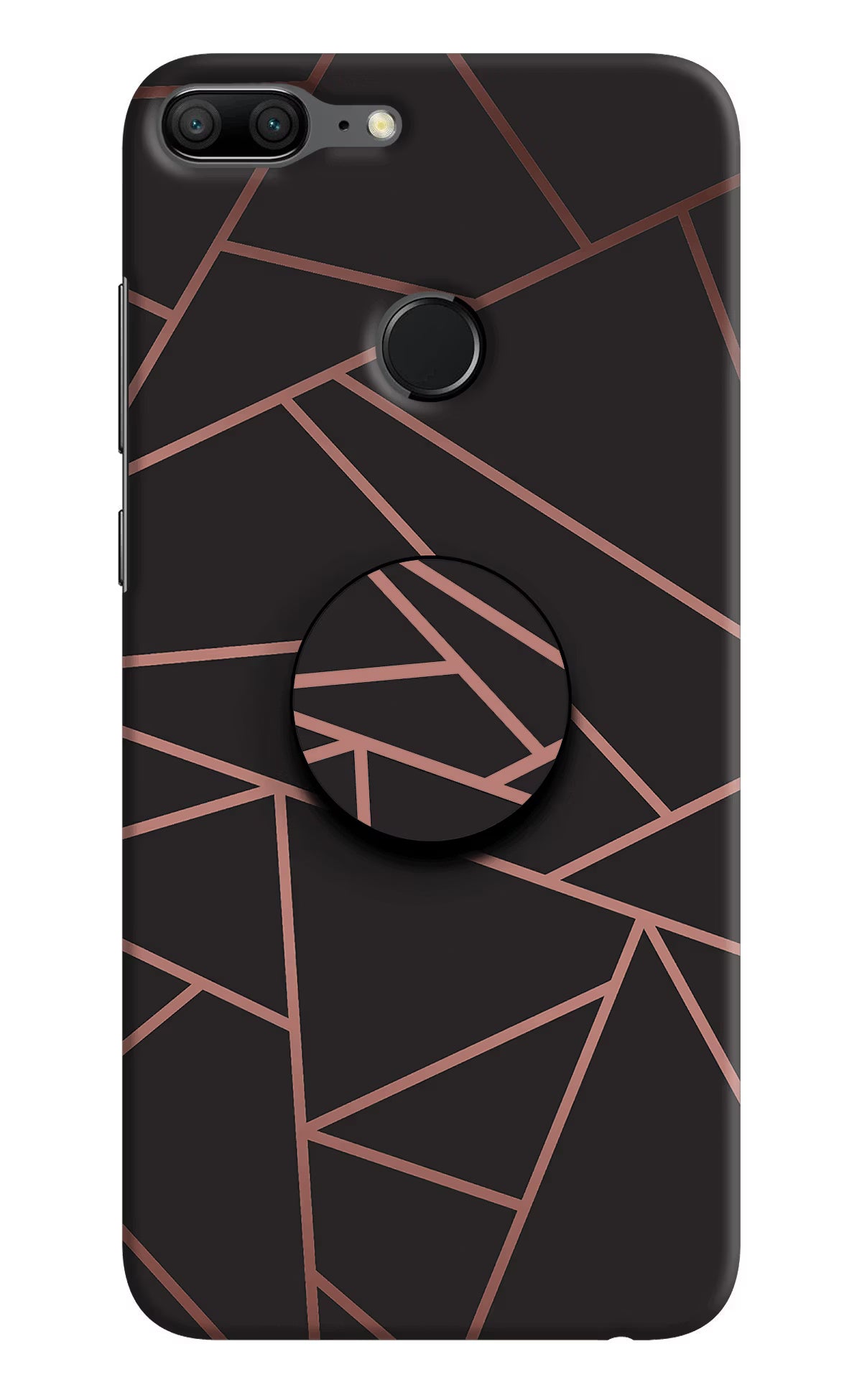 Geometric Pattern Honor 9 Lite Pop Case by Casekaro