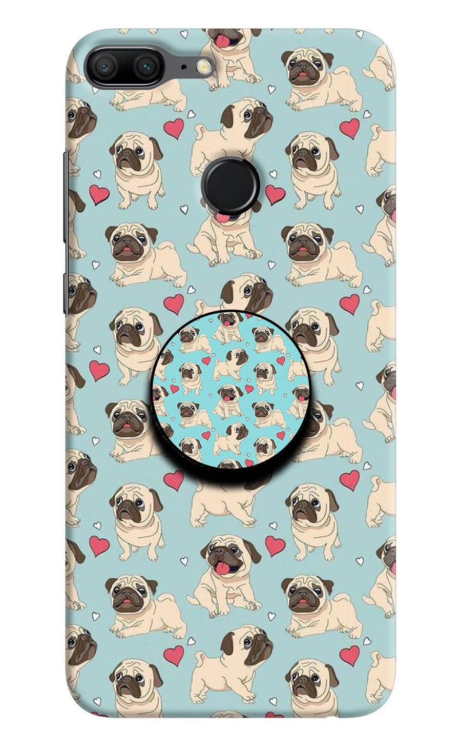 Pug Dog Honor 9 Lite Pop Case, Hard case