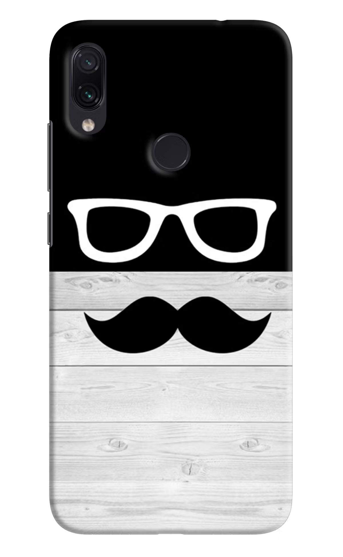 Mustache Redmi Note 7/7S/7 Pro Hard Case Back Cover by Casekaro