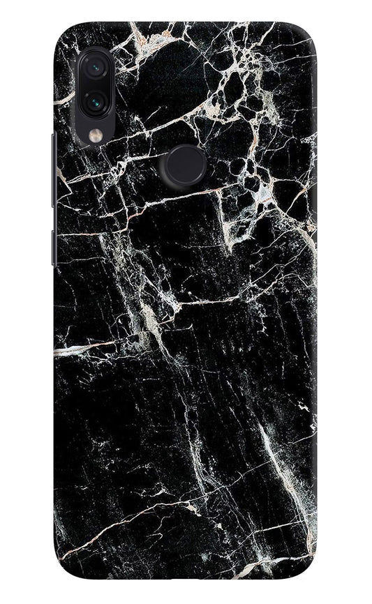 Black Marble Texture Redmi Note 7/7S/7 Pro Hard Case Back Cover by Casekaro
