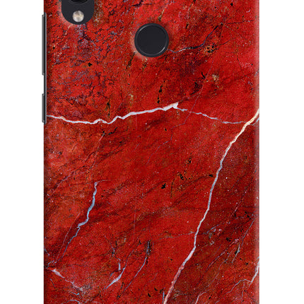 Red Marble Design Redmi Note 7/7S/7 Pro Hard Case Back Cover by Casekaro