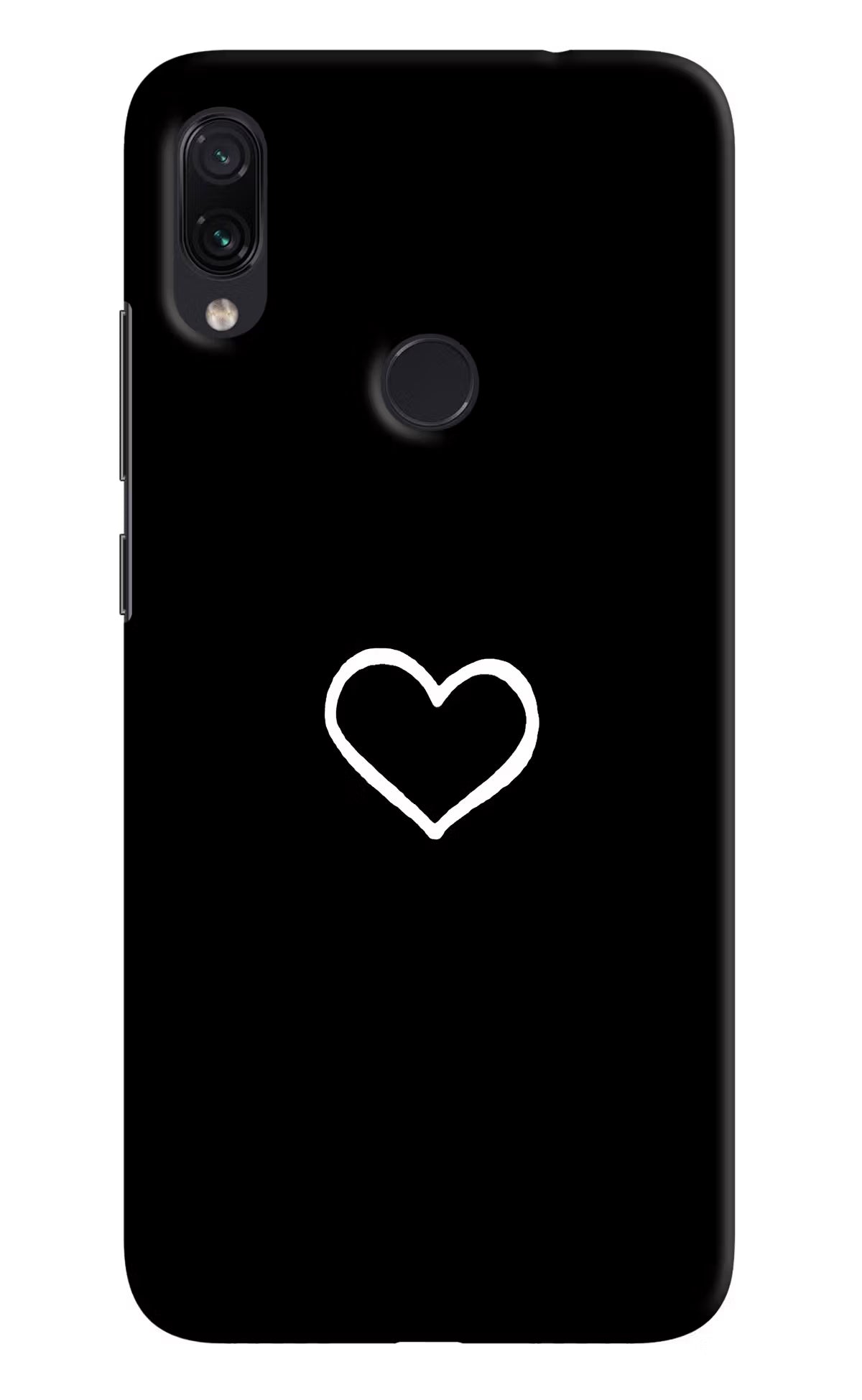 Heart Redmi Note 7/7S/7 Pro Hard Case Back Cover by Casekaro