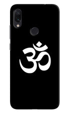 Om Redmi Note 7/7S/7 Pro Hard Case Back Cover by Casekaro