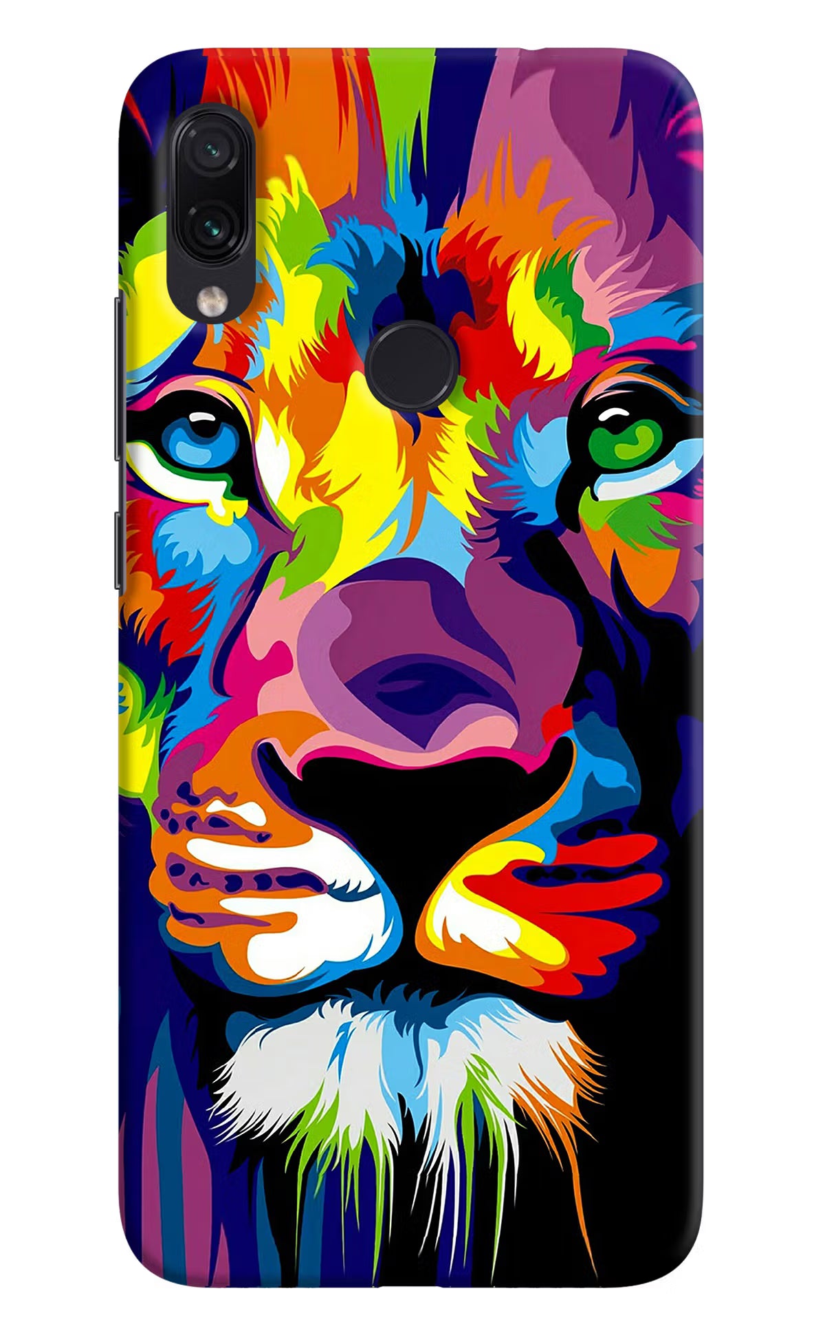 Lion Redmi Note 7/7S/7 Pro Hard Case Back Cover by Casekaro
