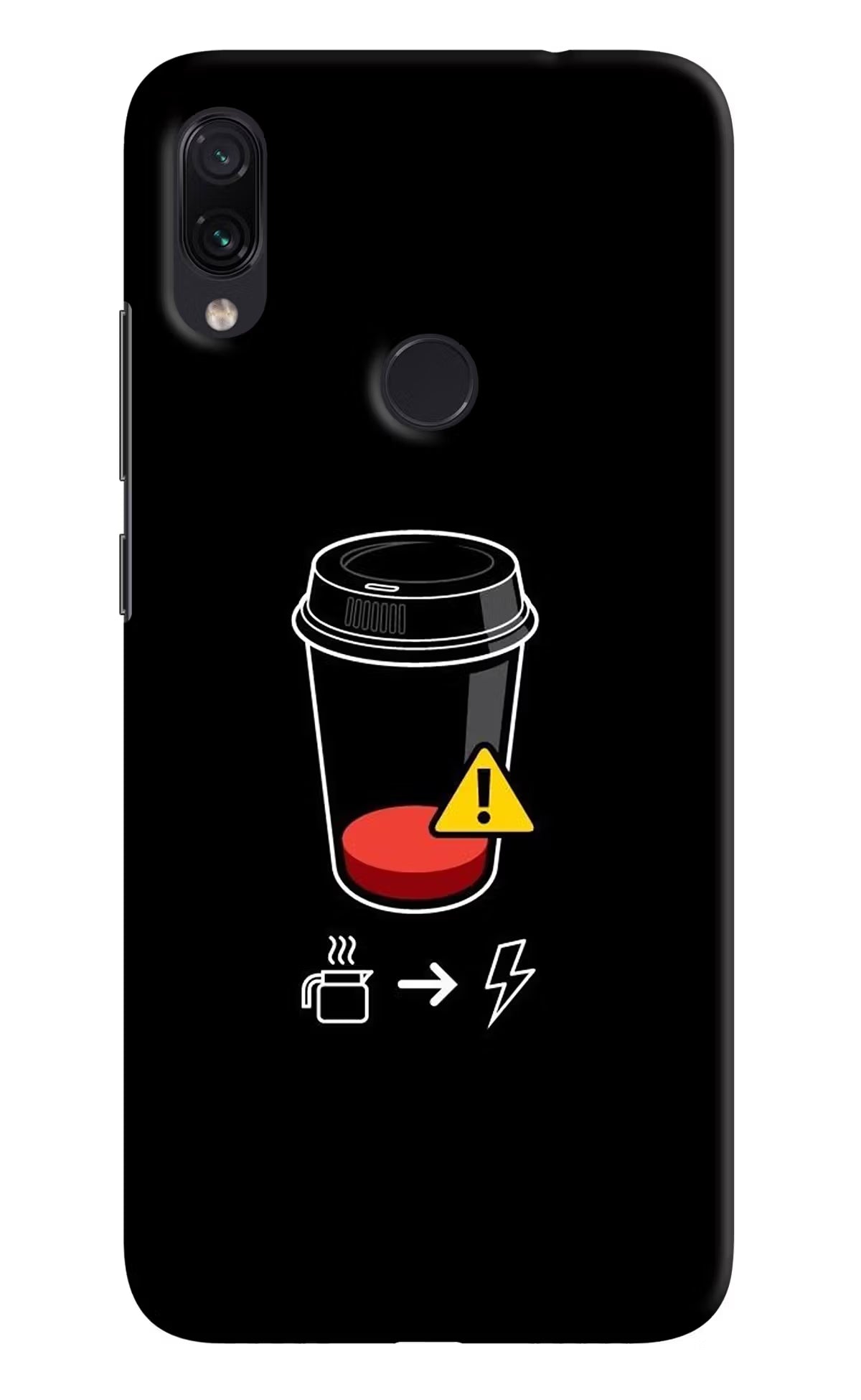 Coffee Redmi Note 7/7S/7 Pro Hard Case Back Cover by Casekaro