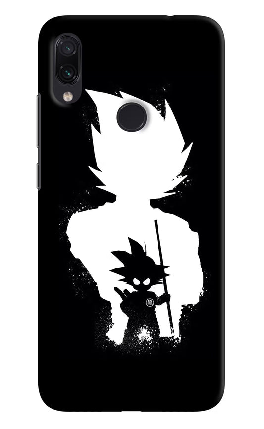 Goku Shadow Redmi Note 7/7S/7 Pro Hard Case Back Cover by Casekaro