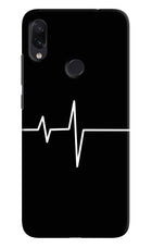 Heart Beats Redmi Note 7/7S/7 Pro Hard Case Back Cover by Casekaro