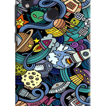 Space Abstract Redmi Note 7/7S/7 Pro Hard Case Back Cover by Casekaro
