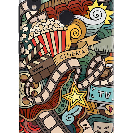 Cinema Abstract Redmi Note 7/7S/7 Pro Hard Case Back Cover by Casekaro