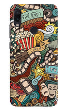 Cinema Abstract Redmi Note 7/7S/7 Pro Hard Case Back Cover by Casekaro