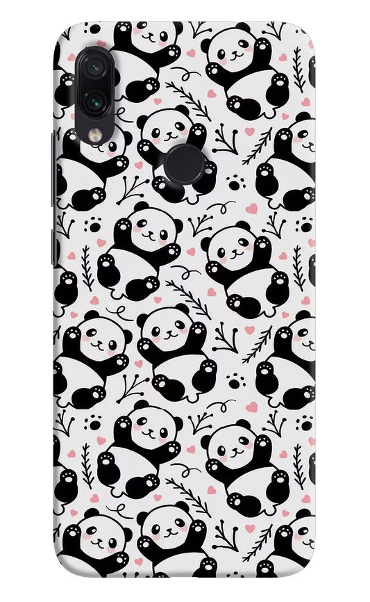 Cute Panda Redmi Note 7/7S/7 Pro Hard Case Back Cover by Casekaro