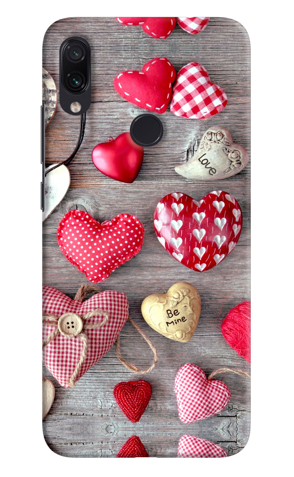 Love Wallpaper Redmi Note 7/7S/7 Pro Hard Case Back Cover by Casekaro