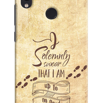 I Solemnly swear that i up to no good Redmi Note 7/7S/7 Pro Hard Case Back Cover by Casekaro
