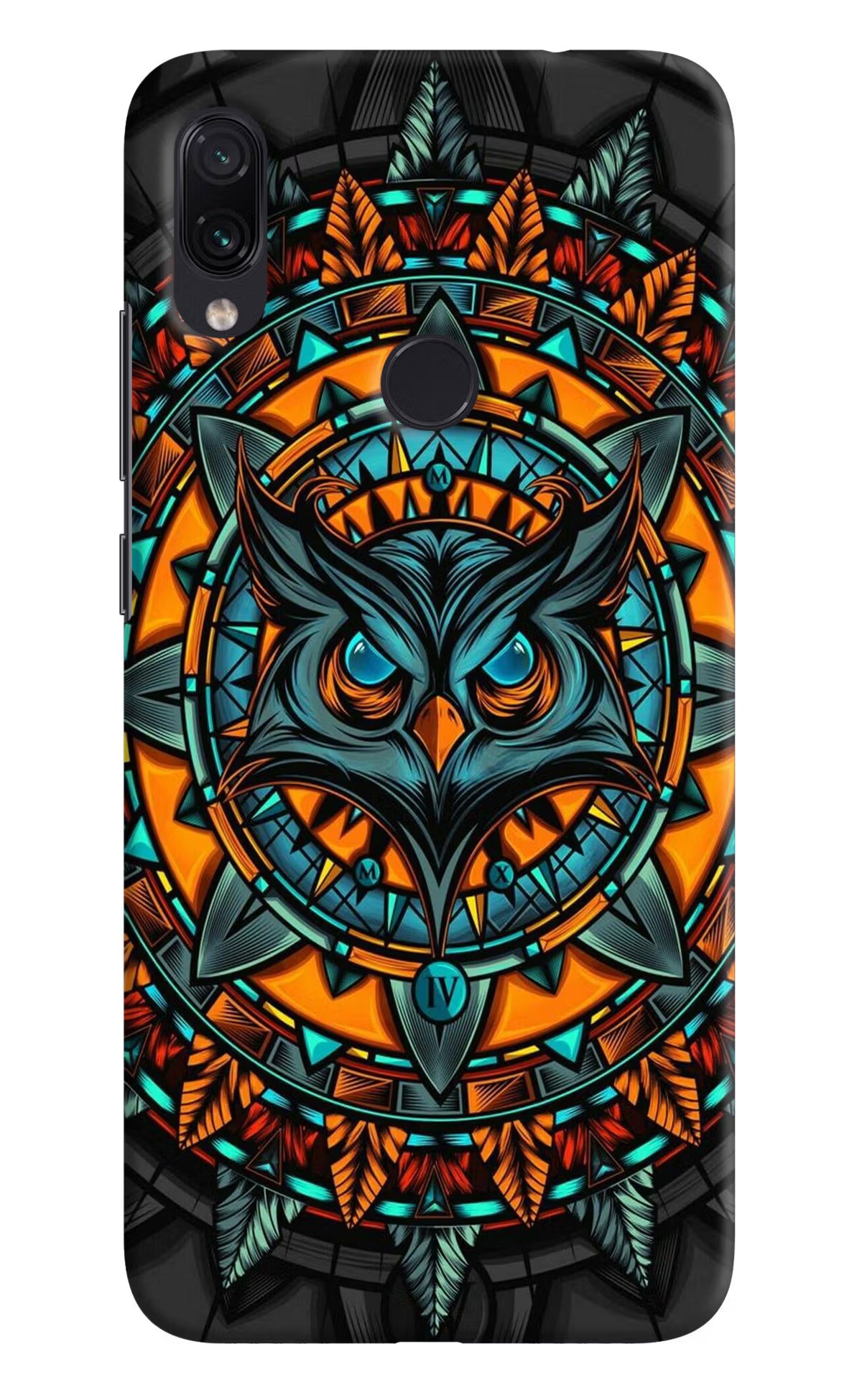 Angry Owl Art Redmi Note 7/7S/7 Pro Hard Case Back Cover by Casekaro
