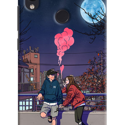Chilling Couple Redmi Note 7/7S/7 Pro Hard Case Back Cover by Casekaro