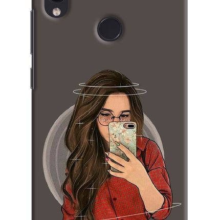 Selfie Queen Redmi Note 7/7S/7 Pro Hard Case Back Cover by Casekaro