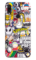 Sticker Bomb Redmi Note 7/7S/7 Pro Hard Case Back Cover by Casekaro