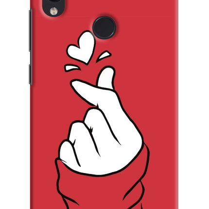 Korean Love Sign Redmi Note 7/7S/7 Pro Hard Case Back Cover by Casekaro