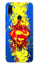 Superman logo Redmi Note 7/7S/7 Pro Hard Case Back Cover by Casekaro