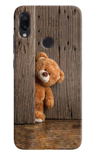 Teddy Wooden Redmi Note 7/7S/7 Pro Hard Case Back Cover by Casekaro