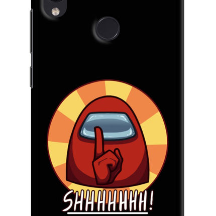 Among Us Shhh! Redmi Note 7/7S/7 Pro Hard Case Back Cover by Casekaro