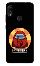 Among Us Shhh! Redmi Note 7/7S/7 Pro Hard Case Back Cover by Casekaro