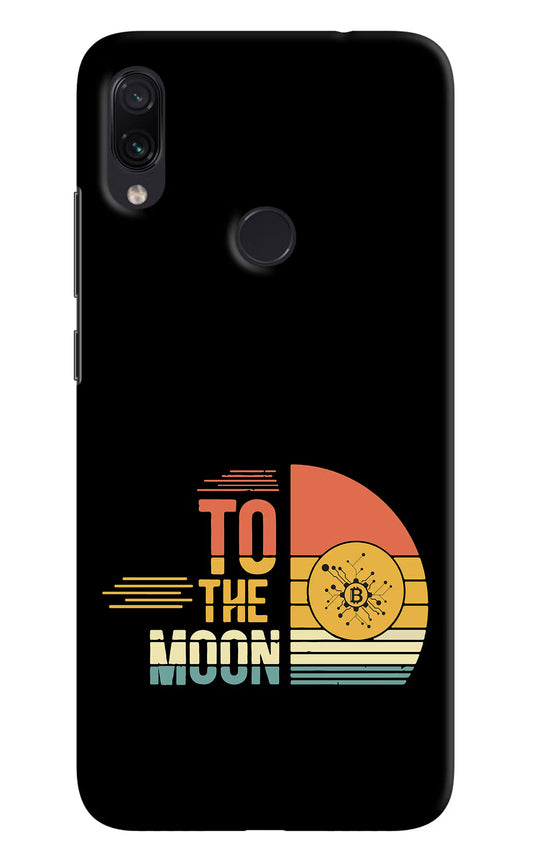 To the Moon Redmi Note 7/7S/7 Pro Hard Case Back Cover by Casekaro