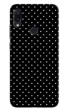White Dots Redmi Note 7/7S/7 Pro Hard Case Back Cover by Casekaro