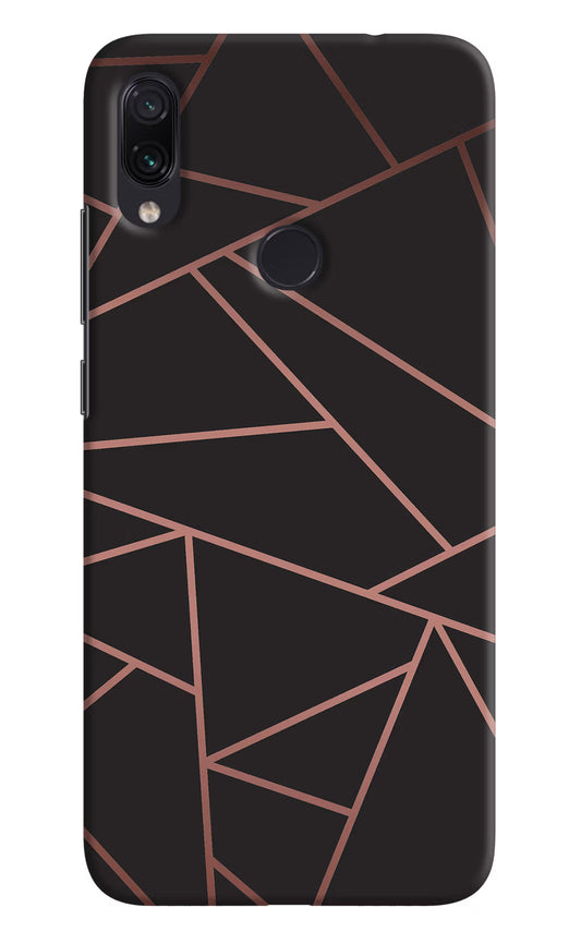 Geometric Pattern Redmi Note 7/7S/7 Pro Hard Case Back Cover by Casekaro