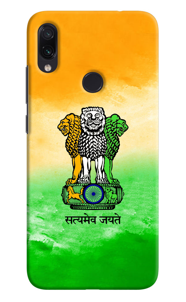 Satyamev Jayate Flag Redmi Note 7/7S/7 Pro Hard Case Back Cover by Casekaro