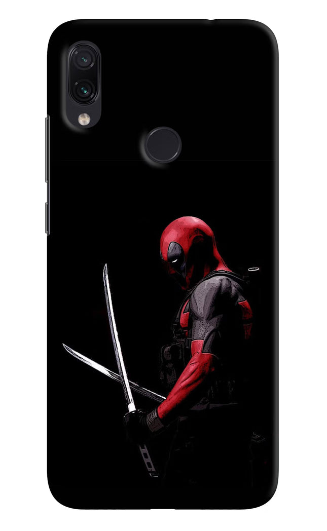 Deadpool Redmi Note 7/7S/7 Pro Hard Case Back Cover by Casekaro