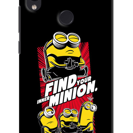 Find your inner Minion Redmi Note 7/7S/7 Pro Hard Case Back Cover by Casekaro