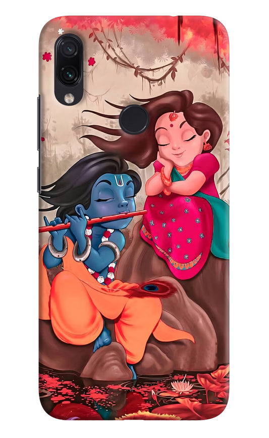 Radhe Krishna Redmi Note 7/7S/7 Pro Hard Case Back Cover by Casekaro